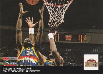 1993-94 Hoops - Scoops #HS7 Reggie Williams Front