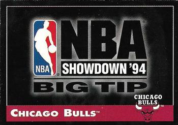 1993-94 Stadium Club - Big Tips #NNO Chicago Bulls Front