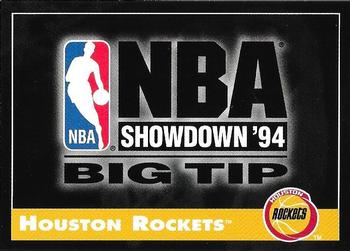 1993-94 Stadium Club - Big Tips #NNO Houston Rockets Front