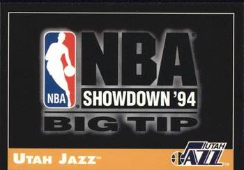 1993-94 Stadium Club - Big Tips #NNO Utah Jazz Front