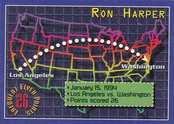 1993-94 Stadium Club - Frequent Flyer Points #5 Ron Harper Front