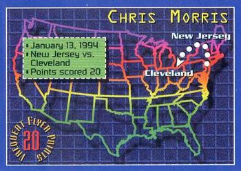 1993-94 Stadium Club - Frequent Flyer Points #4 Chris Morris Front