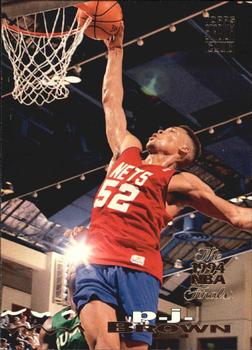 1993-94 Stadium Club - 1994 NBA Finals Super Teams Exchange #18 P.J. Brown Front