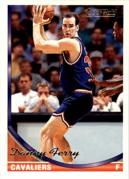 1993-94 Topps - Gold #29 Danny Ferry Front
