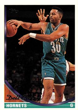 1993-94 Topps - Gold #70 Dell Curry Front