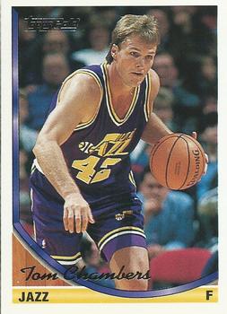 1993-94 Topps - Gold #220 Tom Chambers Front