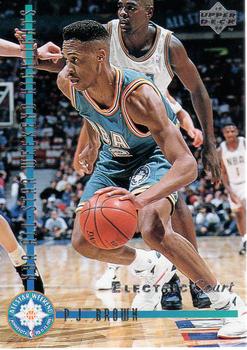 1993-94 Upper Deck Special Edition - Electric Court #190 P.J. Brown Front