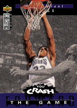 1994-95 Collector's Choice - You Crash the Game Rookie Scoring Exchange #S2 Brian Grant Front
