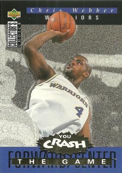 1994-95 Collector's Choice - You Crash the Game Scoring Exchange #S14 Chris Webber Front