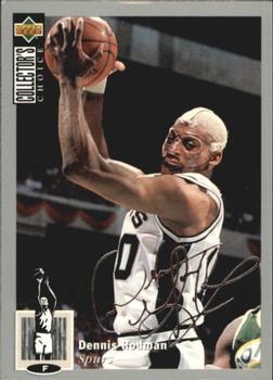 1994-95 Collector's Choice - Silver Signature #10 Dennis Rodman Front