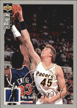 1994-95 Collector's Choice - Silver Signature #45 Rik Smits Front