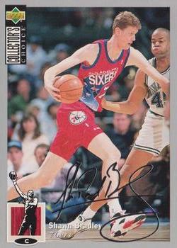 1994-95 Collector's Choice - Silver Signature #76 Shawn Bradley Front