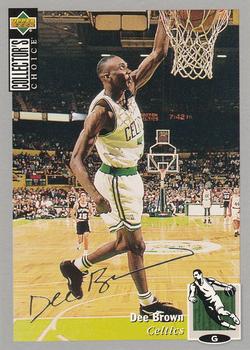 1994-95 Collector's Choice - Silver Signature #270 Dee Brown Front