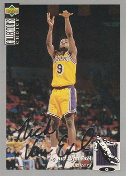 1994-95 Collector's Choice - Silver Signature #309 Nick Van Exel Front