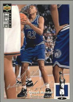 1994-95 Collector's Choice - Silver Signature #313 Donyell Marshall Front