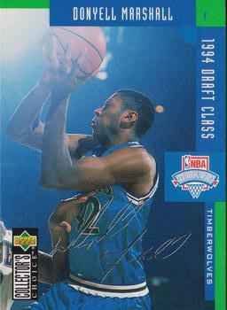 1994-95 Collector's Choice - Silver Signature #410 Donyell Marshall Front