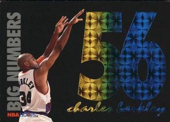 1994-95 Hoops - Big Numbers Rainbow #BN12 Charles Barkley Front