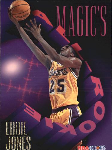 1994-95 Hoops - Magic's All-Rookies Jumbo #AR-8 Eddie Jones Front