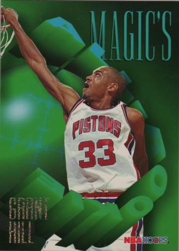 1994-95 Hoops - Magic's All-Rookies Jumbo #AR-3 Grant Hill Front