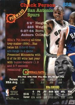 1994-95 Stadium Club - Members Only #282 Chuck Person Back