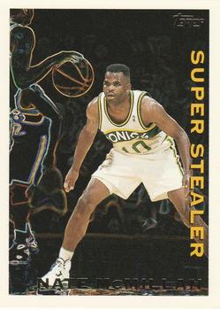 1994-95 Topps - Own the Game #NNO Nate McMillan Front