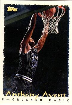 1994-95 Topps - Spectralight #78 Anthony Avent Front
