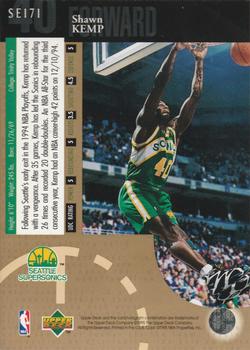 1994-95 Upper Deck - Special Edition Gold #SE171 Shawn Kemp Back