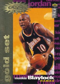 1995-96 Collector's Choice - You Crash the Game Gold Exchange: Assists/Rebounds #C6 Mookie Blaylock Front