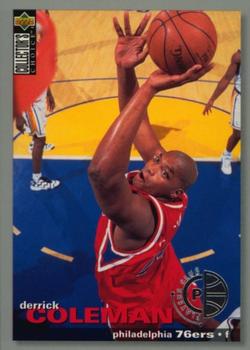 1995-96 Collector's Choice - 1995-1996 Debut Player's Club #T14 Derrick Coleman Front