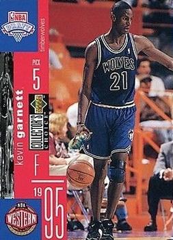1995-96 Collector's Choice - 1995 NBA Draft Exchange #D5 Kevin Garnett Front
