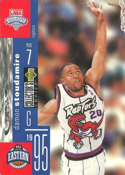 1995-96 Collector's Choice - 1995 NBA Draft Exchange #D7 Damon Stoudamire Front