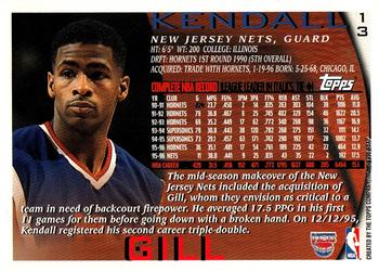 1996-97 Topps #13 Kendall Gill Back