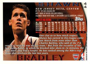 1996-97 Topps #44 Shawn Bradley Back