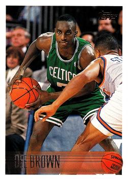 1996-97 Topps #46 Dee Brown Front