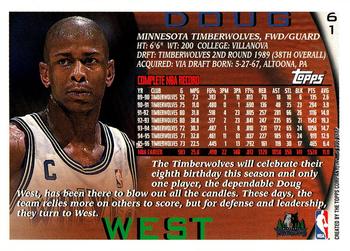 1996-97 Topps #61 Doug West Back