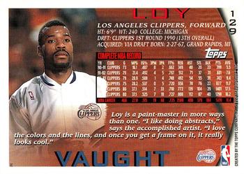1996-97 Topps #129 Loy Vaught Back