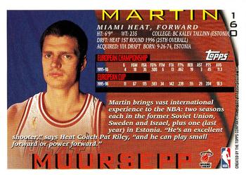 1996-97 Topps #160 Martin Muursepp Back