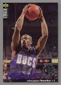 1995-96 Collector's Choice - Player's Club #17 Ed Pinckney Front