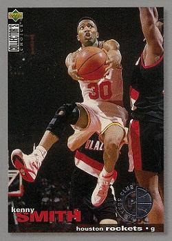 1995-96 Collector's Choice - Player's Club #37 Kenny Smith Front