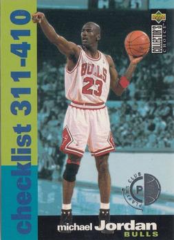 1995-96 Collector's Choice - Player's Club #410 Michael Jordan Front