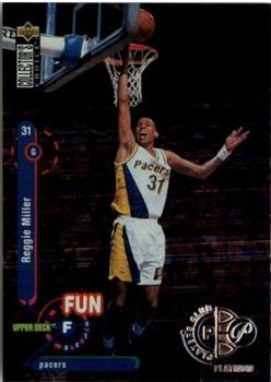 1995-96 Collector's Choice - Platinum Player's Club #176 Reggie Miller Front