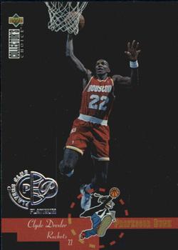 1995-96 Collector's Choice - Platinum Player's Club #199 Clyde Drexler Front