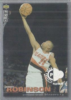 1995-96 Collector's Choice - Platinum Player's Club #221 James Robinson Front