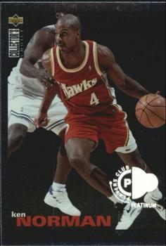 1995-96 Collector's Choice - Platinum Player's Club #262 Ken Norman Front