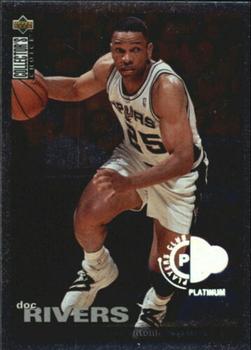 1995-96 Collector's Choice - Platinum Player's Club #293 Doc Rivers Front