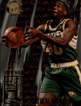 1995-96 Ultra - All-NBA Gold Medallion #7 Shawn Kemp Front