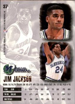 1995-96 Ultra - Gold Medallion #37 Jim Jackson Back