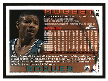 1996-97 Topps Chrome - Refractors #98R Muggsy Bogues Back