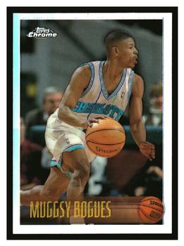 1996-97 Topps Chrome - Refractors #98R Muggsy Bogues Front