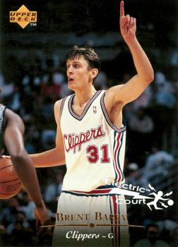 1995-96 Upper Deck - Electric Court #309 Brent Barry Front